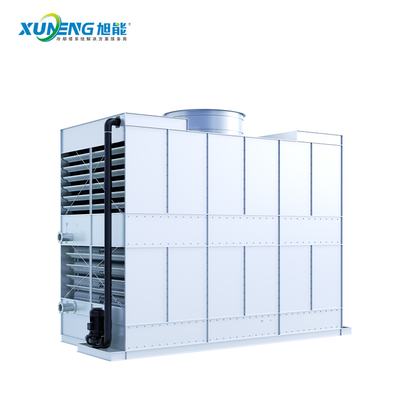 20000KG Weight Industrial Refrigeration Closed Cooling Tower with Evaporative Condenser and Other Cooling Type