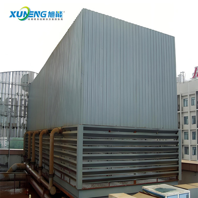 High Cooling Efficiency Fiberglass Cooling Tower 600T Easy to Operate and Counter Flow Water Spray for Industrial Settings