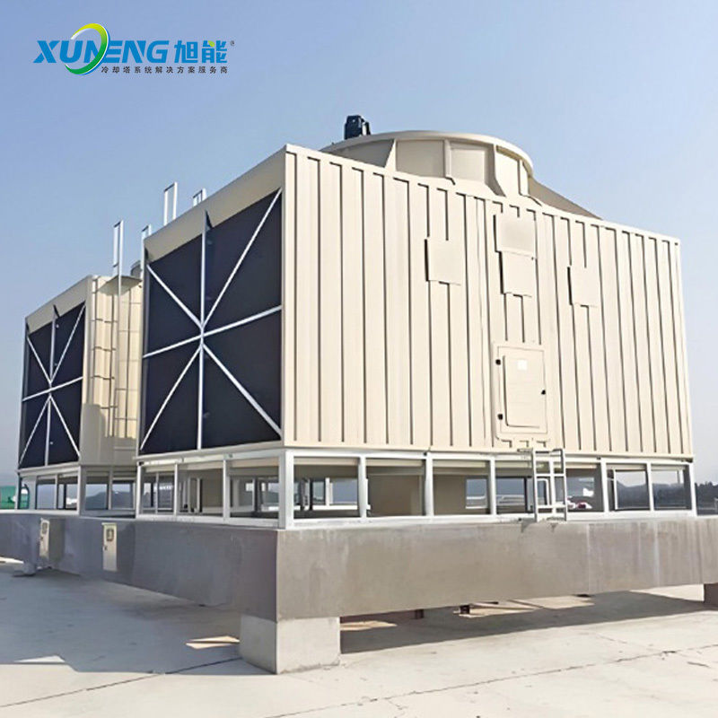 Open Cold Water Tower 600 Tons with Easy to Operate Fiberglass Square ...