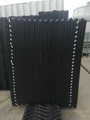 PVC/PP充填逆流冷却塔グリッドトリクル充填耐UV黒色プラスチックメッシュ充填材インフィル、耐久冷却用