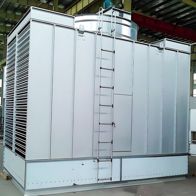 20000KG Weight Industrial Refrigeration Closed Cooling Tower with Evaporative Condenser and Other Cooling Type