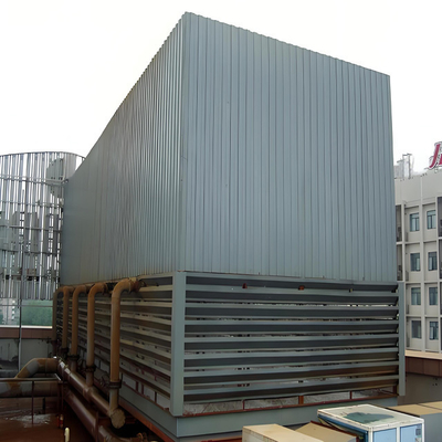 Geräuscharmer Verbundwerkstoff-Durchfluss 16,81 m² Industrietauglicher GFK-Quadrat-Gegenstrom-Kühlturm