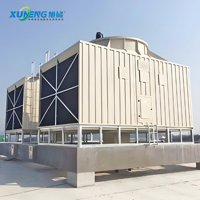 Industrielles Kühlsystem Quadratischer GFK-Kreuzstrom-Kühlturm mit quadratischem Design