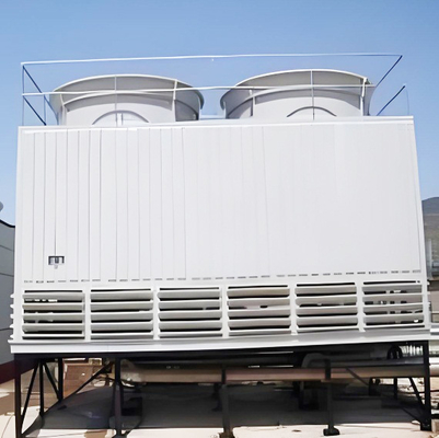 Industrieller Fiberglas-Quadrat-Gegenstrom-Kühlturm 800 Tonnen mit anderem Kühltyp und Fiberglas-Material