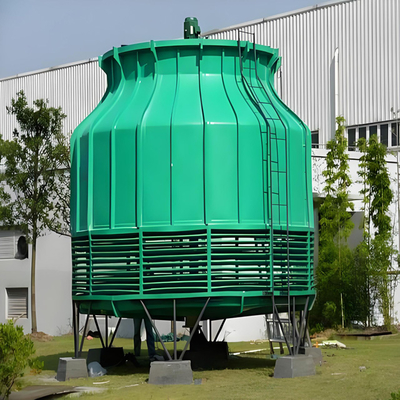 20T円形カウンターフロー冷却塔 操作が簡単 産業用オープンFRPミニ冷却塔